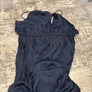 Elegant Navy Blue Dress